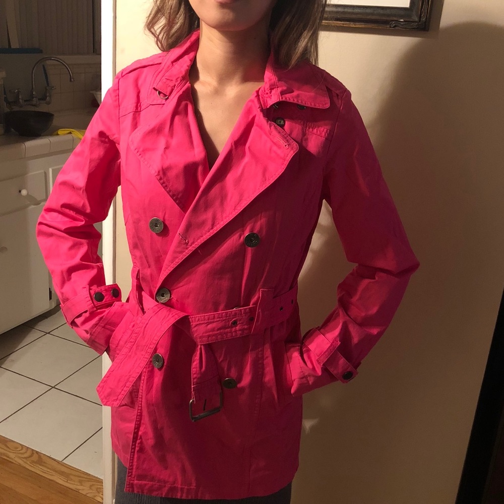 Deep hot pink Diesel trench